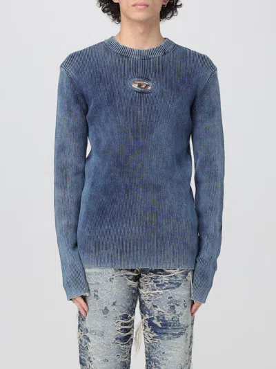 DIESEL SWEATER DIESEL MEN COLOR BLUE,G60596009