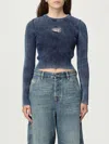 Diesel Cardigan  Woman Color Blue In Blue