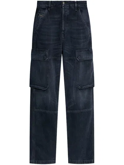 DIESEL DIESEL CARGO DENIM JEANS