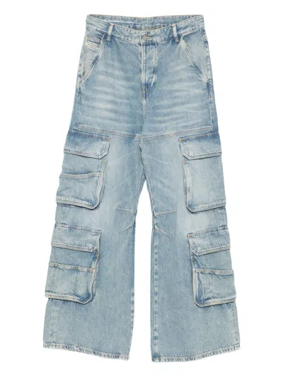 DIESEL DIESEL CARGO DENIM JEANS