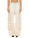 Diesel Women's D-sire Cargo Leggings In Neutral
