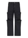 Diesel Black P-danzel Cargo Pants In Black
