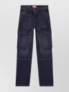 Diesel Cargo Pocket Distressed Trousers