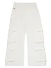 Diesel Cargo Trousers In White