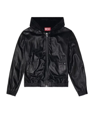 Diesel Casual Jacket In Black