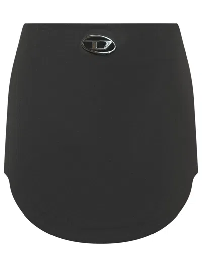 Diesel Casual Mini Shorts For Spring/summer 2026 In Nero