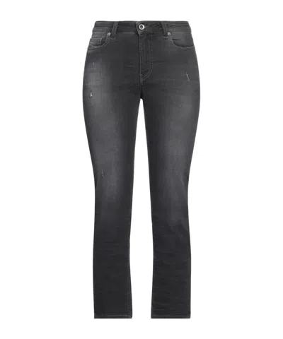 Diesel Casual Straight-leg Jeans In Black