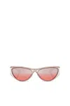 Diesel Cat-eye Style Sunglasses In Red