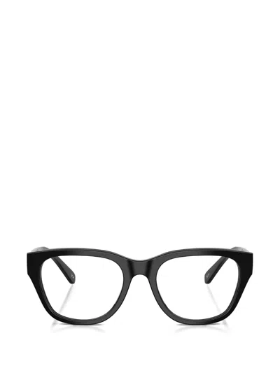 Diesel Cat-eye Frame Glasses In Black