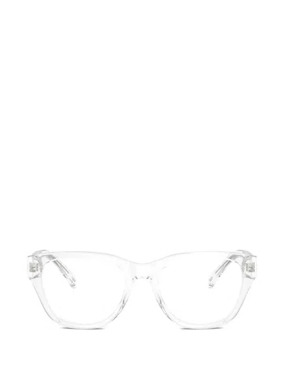 Diesel Cat-eye Frame Glasses In White