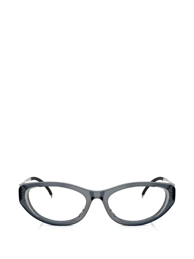 Diesel Cat-eye Glasses In Blue