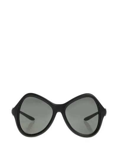 Diesel Cat-eye Sunglasses In Black