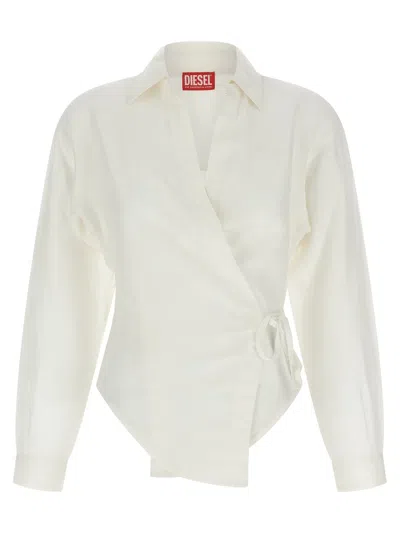 Diesel 'c-delphos-s3' Shirt In Neutral
