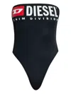 Diesel Cecilia-d-core Logo Swimsuit In Black