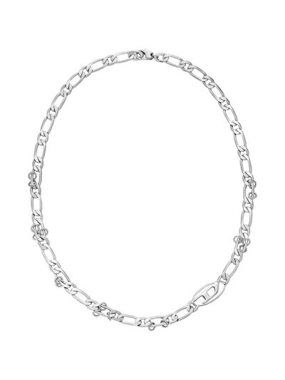 Diesel Chain Necklace In Metallic