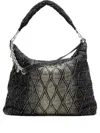 Diesel Charm-d Quilted Chain-embellished Shoulder Bag