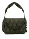 Diesel Charm-d Shoulder Bag In 绿色
