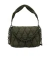 Diesel Charm-d Shoulder Bag In Black