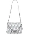 Diesel Charm-d Shoulder Bag In Gray