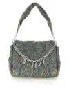 Diesel Charm-d" Shoulder Bag In Blue