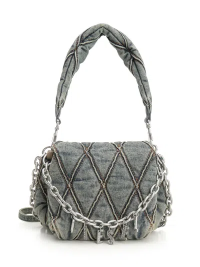 Diesel Charm-d Shoulder S Shoulder Bags Grey