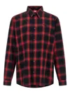 Diesel S-simply-check-hgbt Shirt And Blouse Black In Black