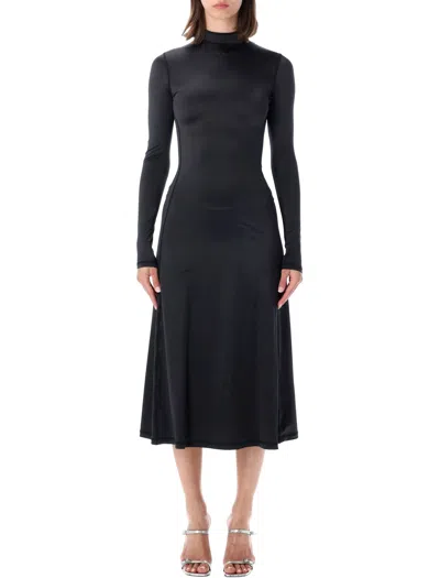 Diesel Chic Mini Dress For Women In Black