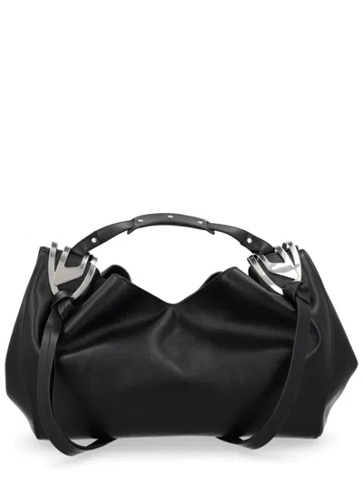 Diesel Chic Shoulder Bag For Women In Black