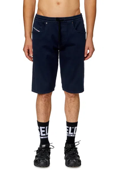 Diesel Chino Shorts In Jogg Jeans In Blue