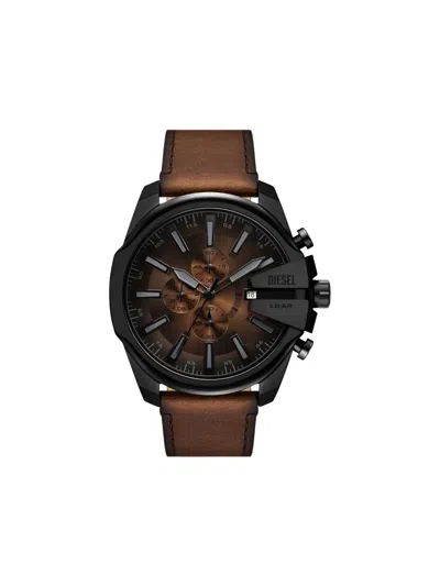Diesel Chronograph 49mm In Brown