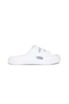 Diesel Chuncky D Branded Slide Slippers In White
