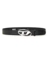 Diesel Women B-1dr Belt In Black