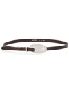 Diesel Brown Pmu Belt In Brown