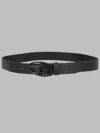 Diesel Cintura Con Logo In Black