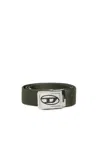 Diesel Balty Belt In Green