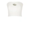 Diesel Top  Woman Color White