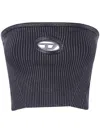 Diesel Logo Top In Black
