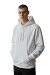 Diesel Classic Pullover Hoodie In White