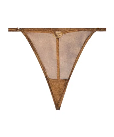 Diesel Clear Thong In Nude | ModeSens