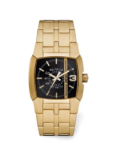 Diesel Cliffhanger 47mm Watch In Gold