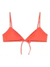 Diesel Cloudy-d-pop Bikini Top In Orange