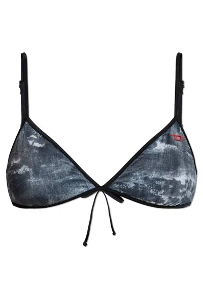 Diesel Black Cloud-d-pop & Elsa-d-pop Bikini In Grey