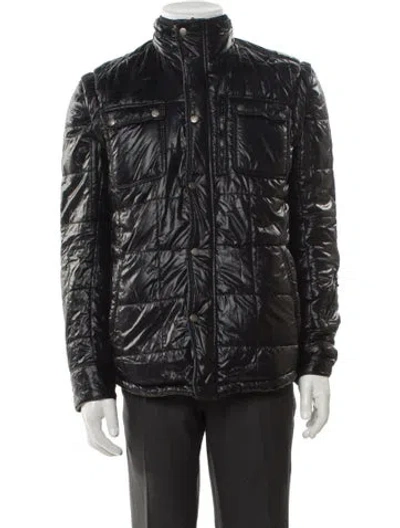 Pre-owned Diesel Coat In Black