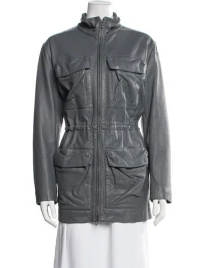 Pre-owned Diesel Coat In Grey