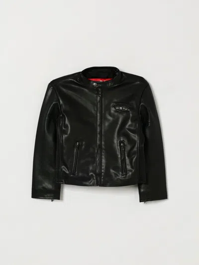 Diesel Coat Kids Color Black