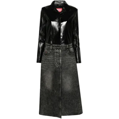 DIESEL DIESEL LEATHER OUTERWEARS