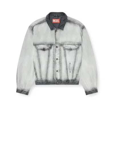 Diesel Coats In Gray