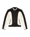 Diesel Blink Stand Collar Front Pockets Jacket In Black