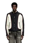 Diesel Blink Stand Collar Front Pockets Jacket In Tobedefined