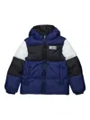 Diesel Colour-block Padded Jacket In Multi